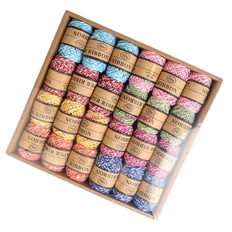 Papercraft Supply Ribbon - Bastelband aus Papier in verschiedenen Farben