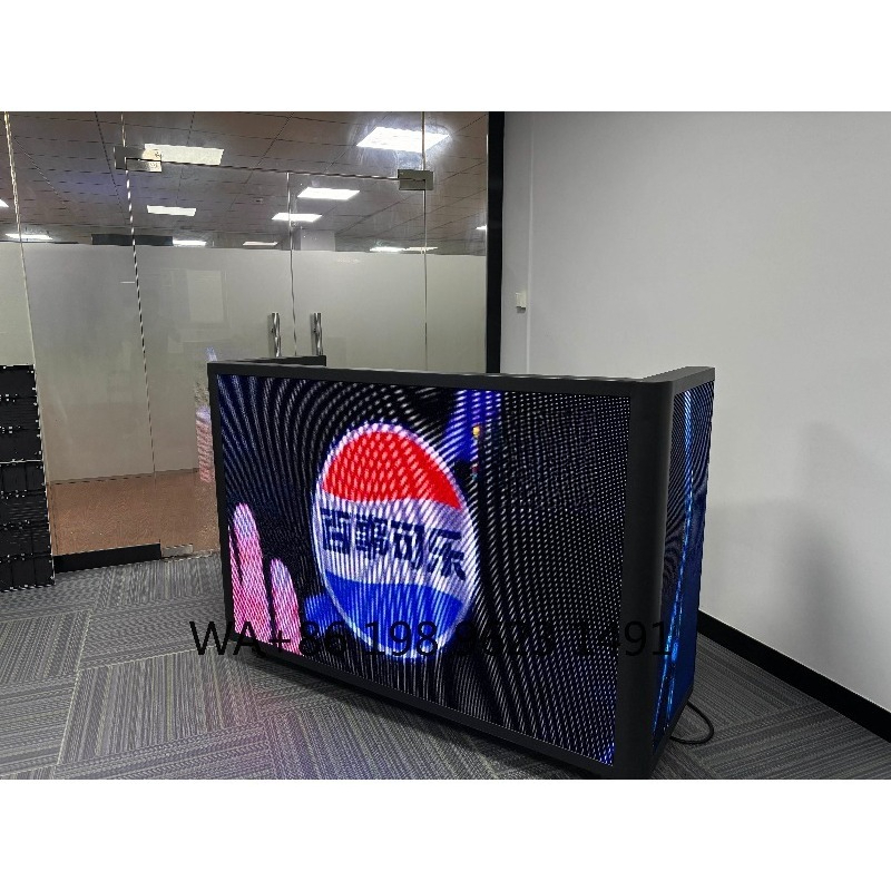 Event Party Dj - Tragbare DJ-Kabinen-Fassade LED-Videowand-Display für Nachtclub, Bar,