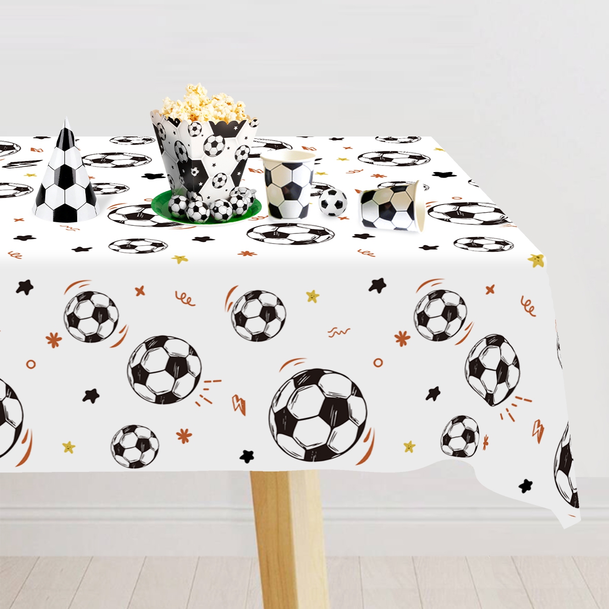 Table Cloth Disposable - 183 x 137 cm Einweg-Tischdecke mit