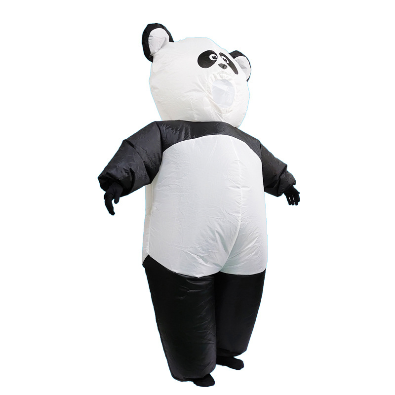 Party Event Supply Store - Gzyora Store Panda-Aufblasbares-Kostüm Cartoon-Puppe-Performance-Requisite Ersatz-Event-Zubehör für