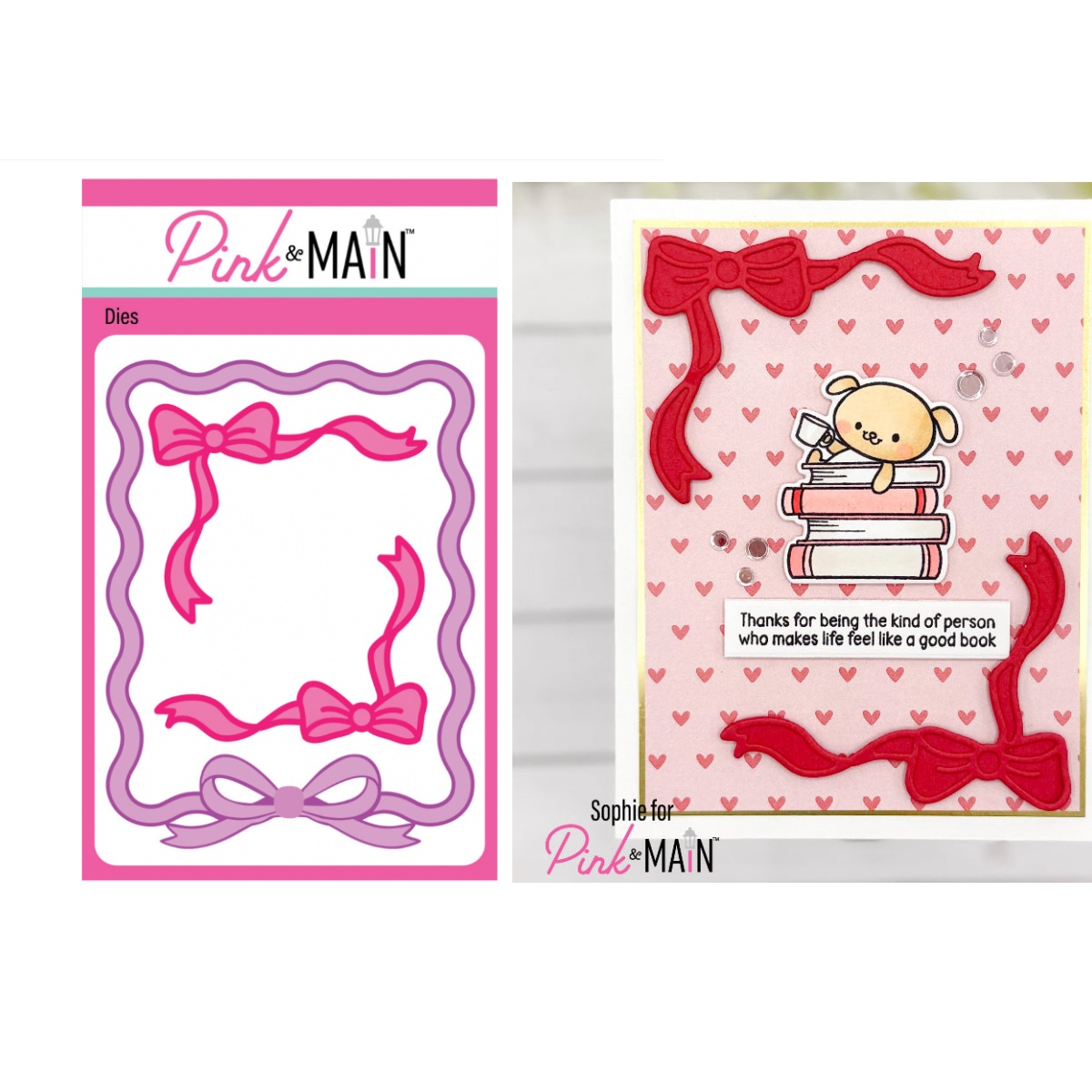 Papercraft Supply Ribbon - Schneideformen für Bänder und Schleifen aus