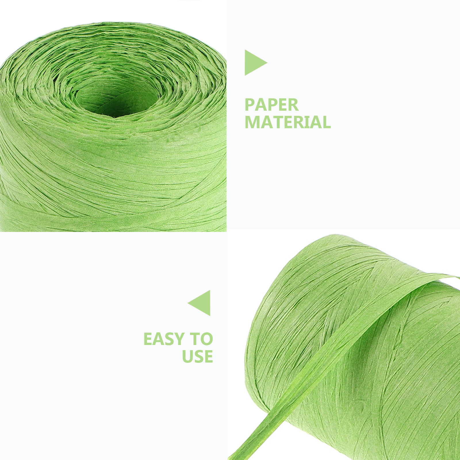 Farbige Raffia-Papierschnur, f – Papercraft Supply Ribbon Bewertung und Preis