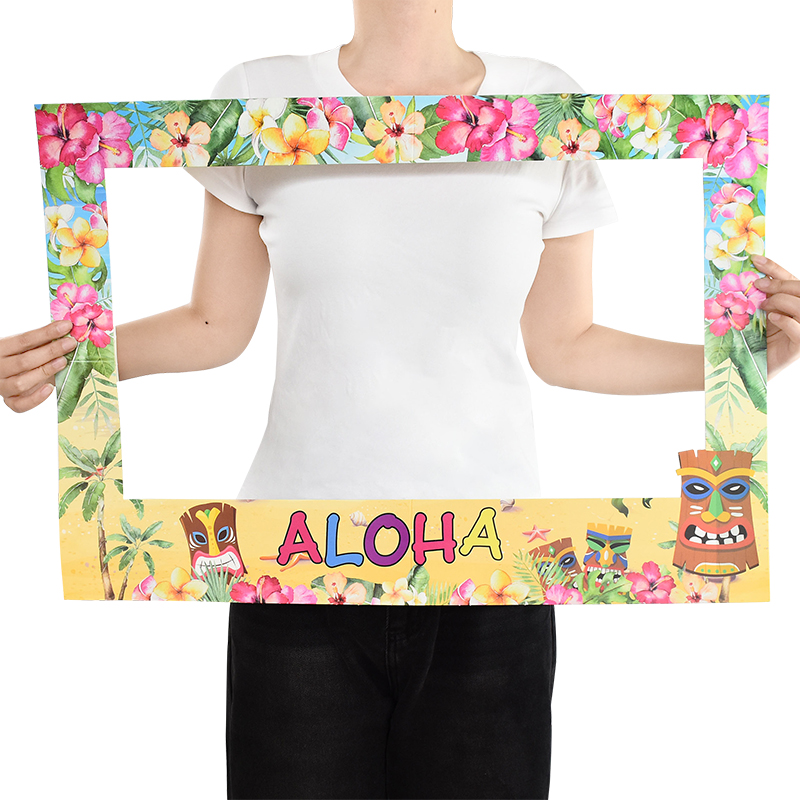 Hawaiian Party Aloha Foto-Requ – Photo Booth Frame Bewertung und Preis
