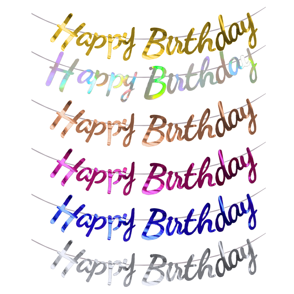 Alles Gute zum Geburtstag Bann – Party Banner Gold Bewertung und Preis