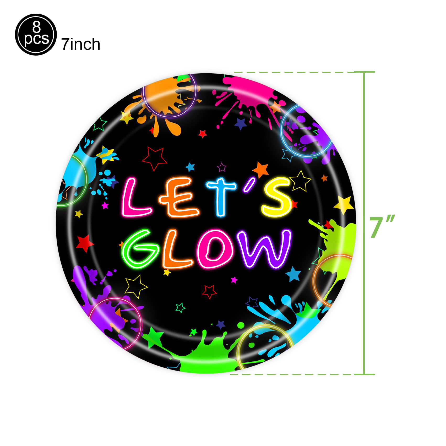 Neon-Partyzubehör „Let Glow Pa – Let'S Party Event Supply Bewertung und Preis