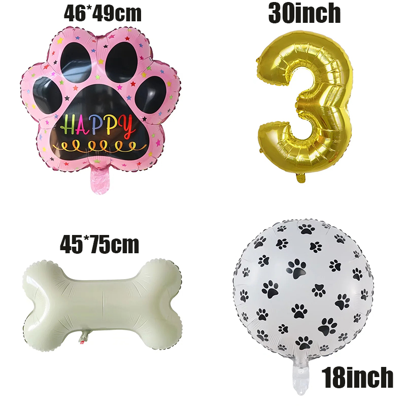 Goldene WOOF-Ballons, Hunde-Ge – Let'S Party Event Supply Bewertung und Preis
