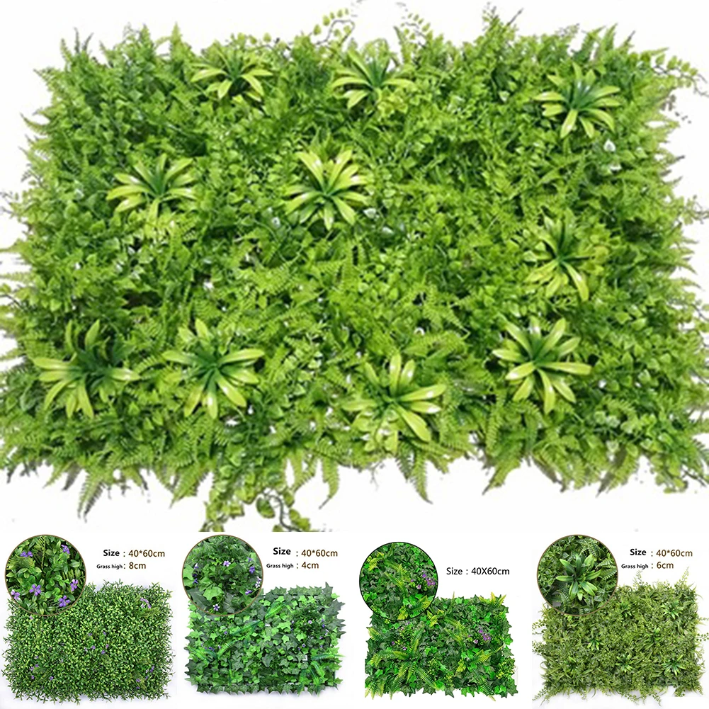 40*60cm Künstliche Rasen Pflan – Flower Wall Panel Bewertung und Preis