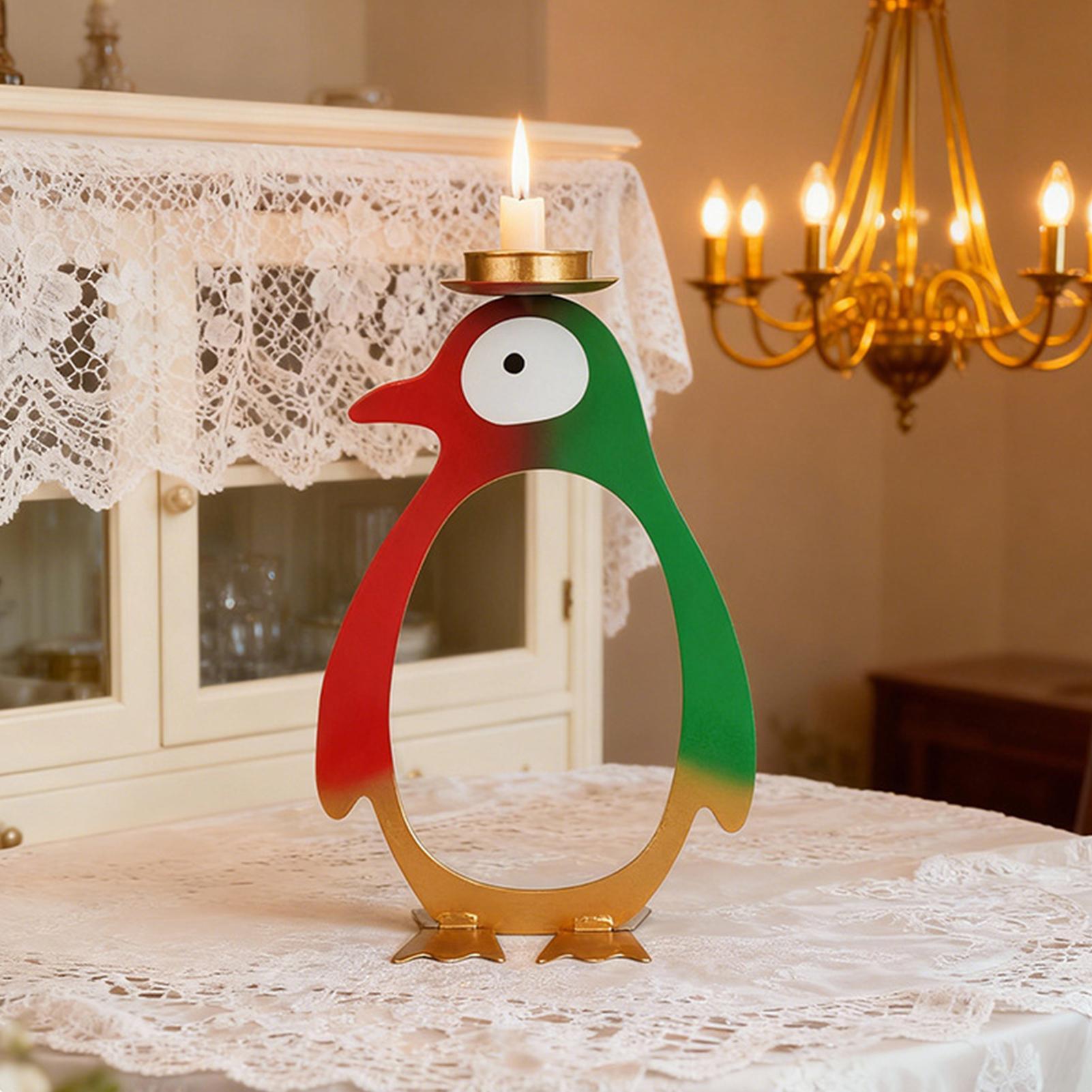 Teelichthalter, Pinguin-Design – Centerpiece Stick Bewertung und Preis