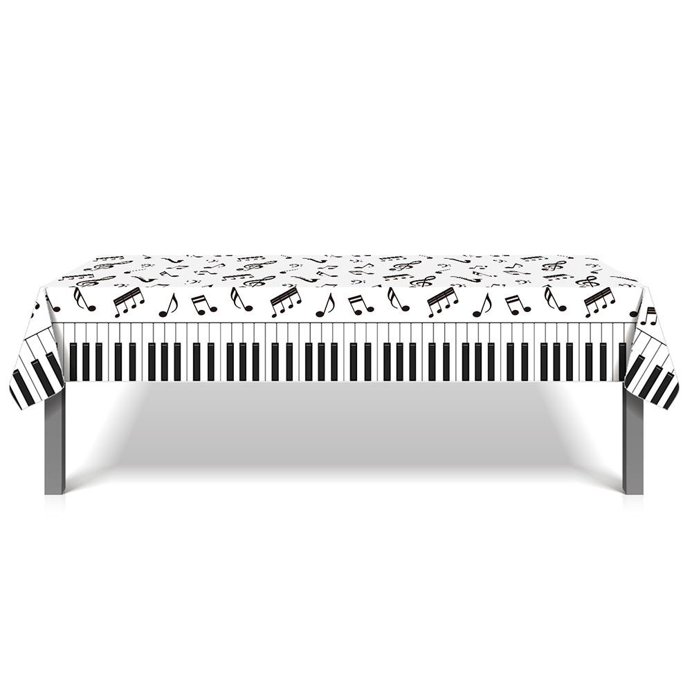 1 Stück Musiknoten-Tischdecke, – Table Cloth Disposable Bewertung und Preis