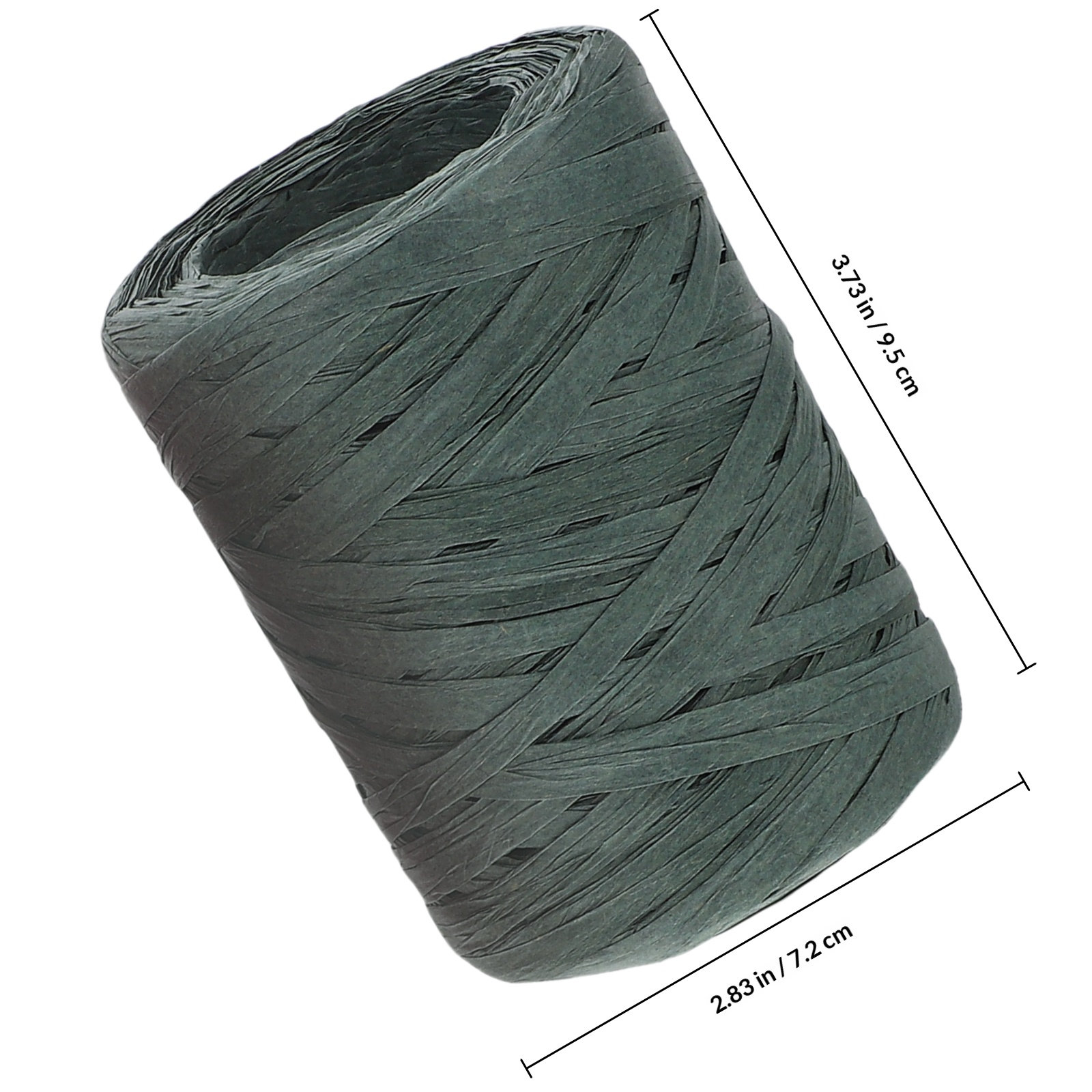 3 Rollen rustikales Raffia-Pap – Papercraft Supply Ribbon Bewertung und Preis
