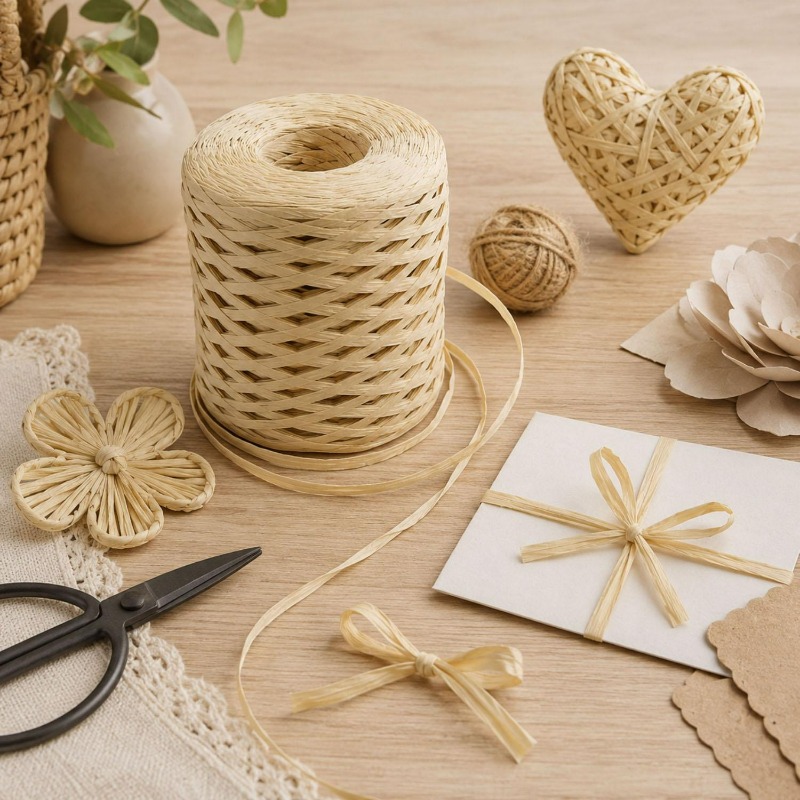 Retro Papierkraftband Verpacku – Papercraft Supply Ribbon Bewertung und Preis