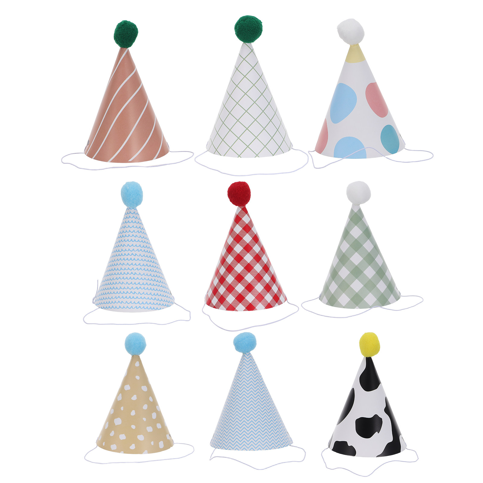 9 Stück Geburtstagsparty-Hüte  – Party Hat Cone Bewertung und Preis