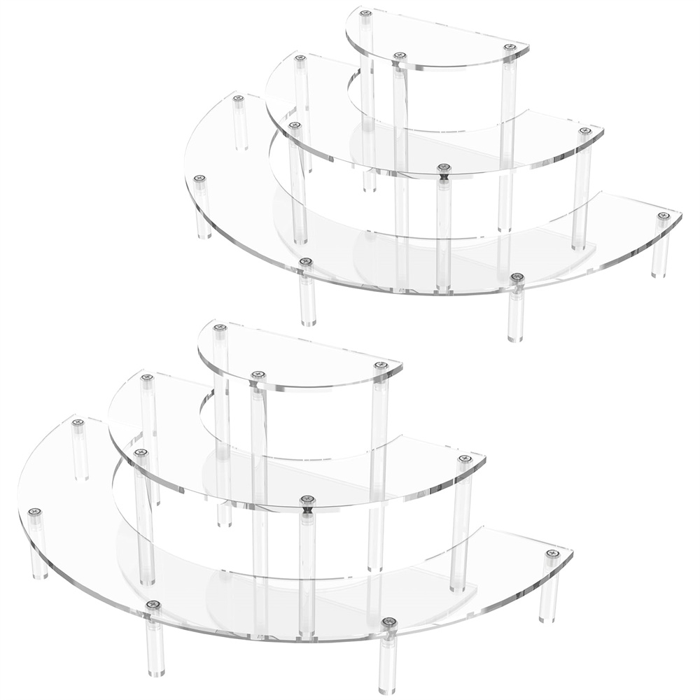 1/2er-Pack Acryl-Präsentations – Cupcake Stand Tier Bewertung und Preis