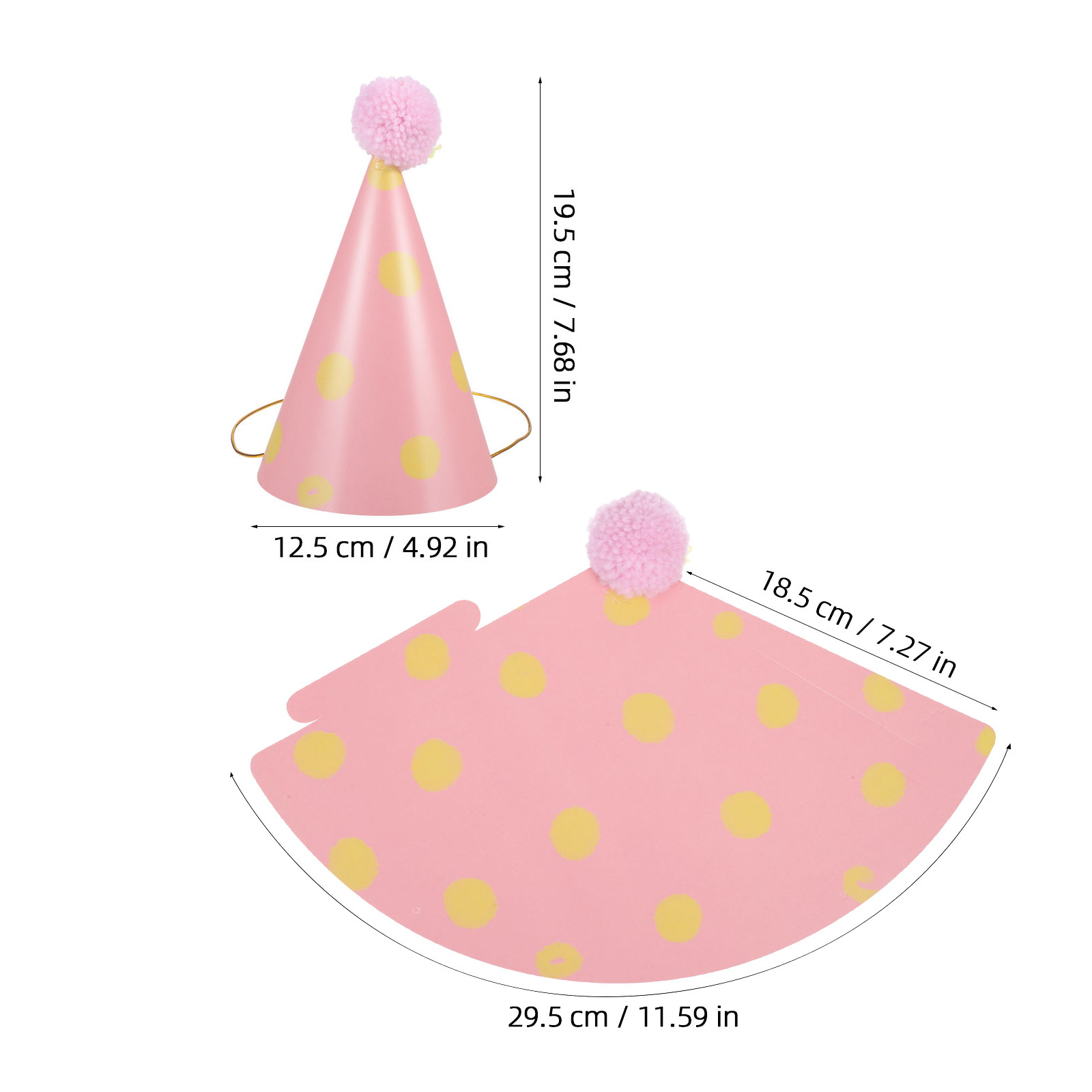 14-teiliges Set Papier-Geburts – Party Hat Cone Bewertung und Preis