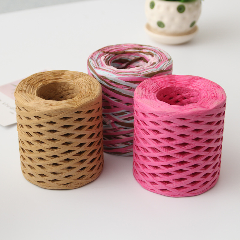 200 mt/rolle Bast Papier Handw – Papercraft Supply Ribbon Bewertung und Preis