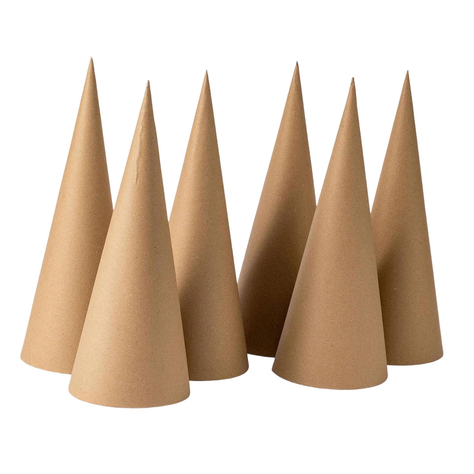 6 Stück Kraftpapier-Mache-Kege – Party Hat Cone Bewertung und Preis