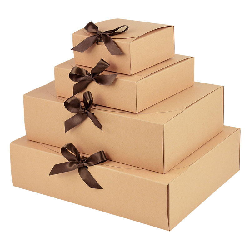 Geschenkbox aus Kraftpapier mi – Papercraft Supply Ribbon Bewertung und Preis