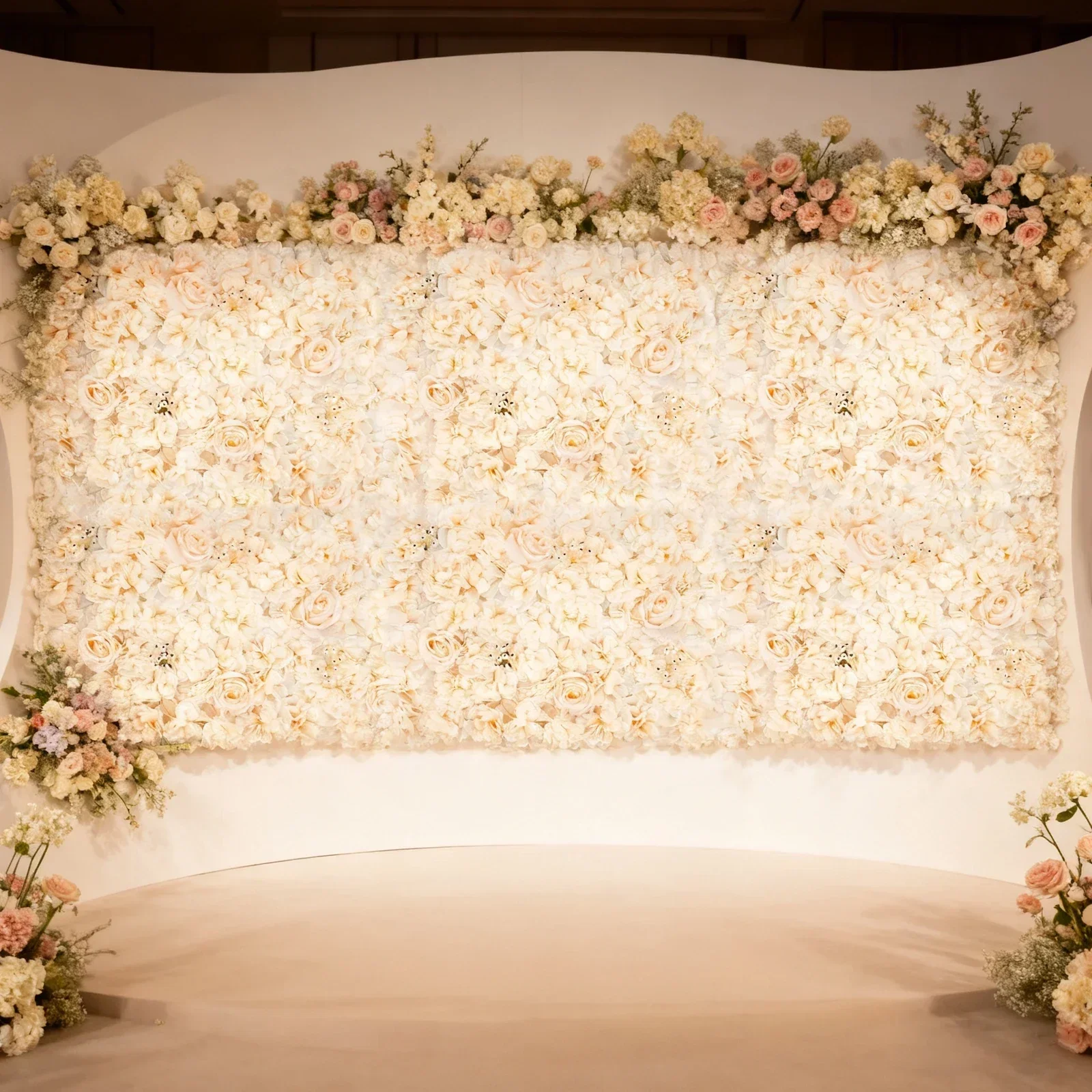 6 Stück 60*40cm Künstliche Blu – Flower Wall Panel Bewertung und Preis