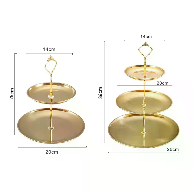 PFU/Silber 2/3-stöckiger Kuche – Cupcake Stand Tier Bewertung und Preis
