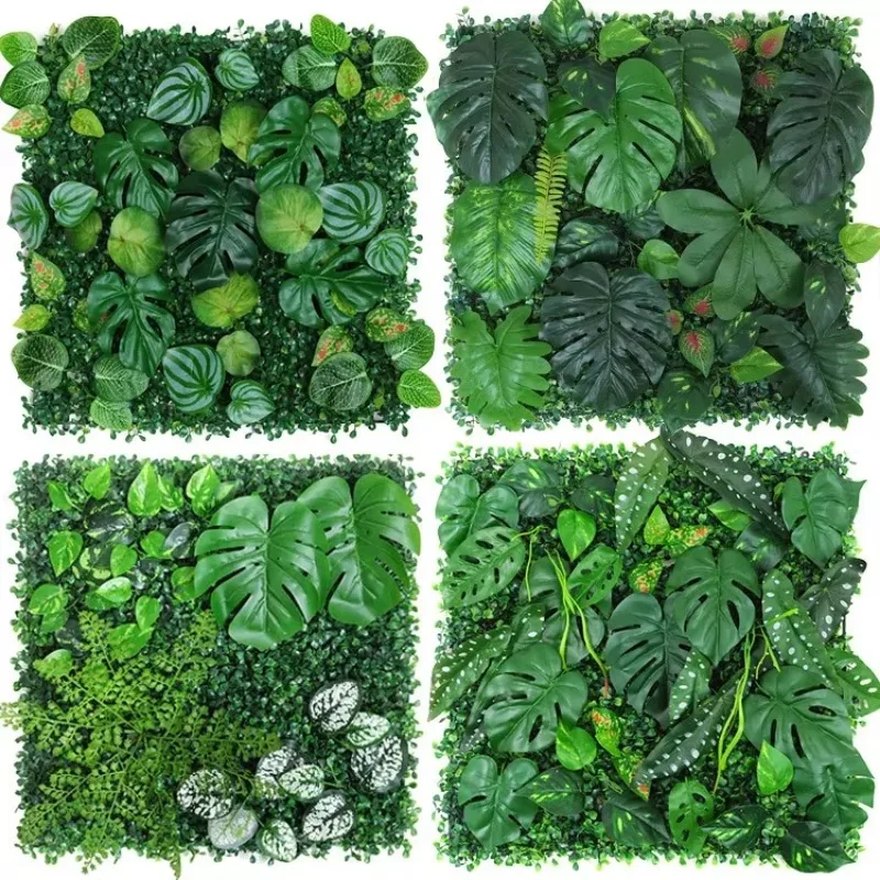 50x50cm 3d Künstliche Pflanze  – Flower Wall Panel Bewertung und Preis
