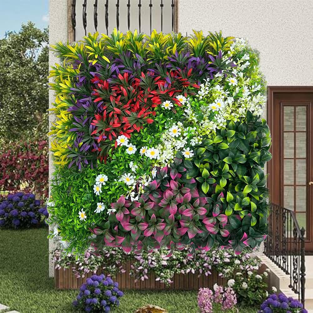 50*50CM Grüne Künstliche Pflan – Flower Wall Panel Bewertung und Preis